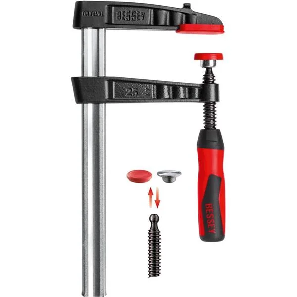 Značkový Bessey TG25B8-2K - Svěrka šroubová TG Best Comfort do 250mm čelist 80mm