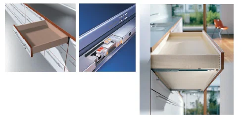 Značkový BLUM 560H3500B Tandem, celovýsuv 350mm/30kg, Blumotion