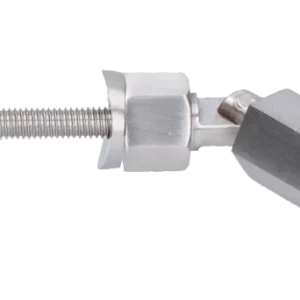 Aktuální Úchyt pro nerezové lanko ø5 mm na trubku ø42,4 mm, broušená nerez K320 / AISI304