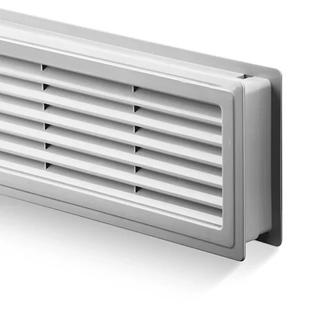 AC-T Větrací mřížka plastová pár šedá 450x134 Finální Výprodej
