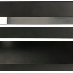 Dvířka poštovní schránky s otvorem na dopisy černá - 275 mm Časově Omezené