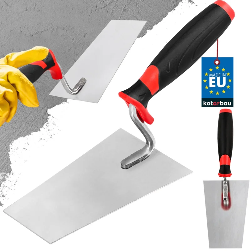 Speciální Cena Zednické hladítko lichoběžníkové nerezová ocel gumová rukojeť 140 mm