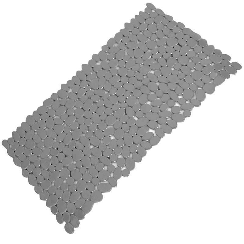 Ověřený RIVER podložka do vany, 35x70 cm, s protiskluzem, PVC, šedá TAVA40108