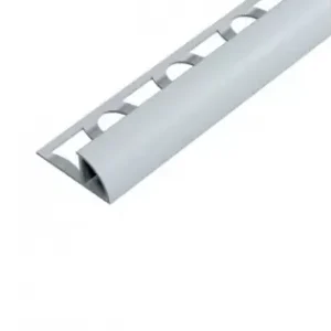 Lišta PVC ukončovací s přep. 6mm sv.šedá Výprodej