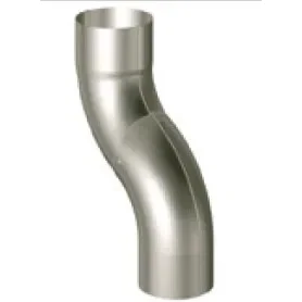 Značkový Odskok svodové roury Rova SOKN 100 mm / RAL 7011 tmavě šedá