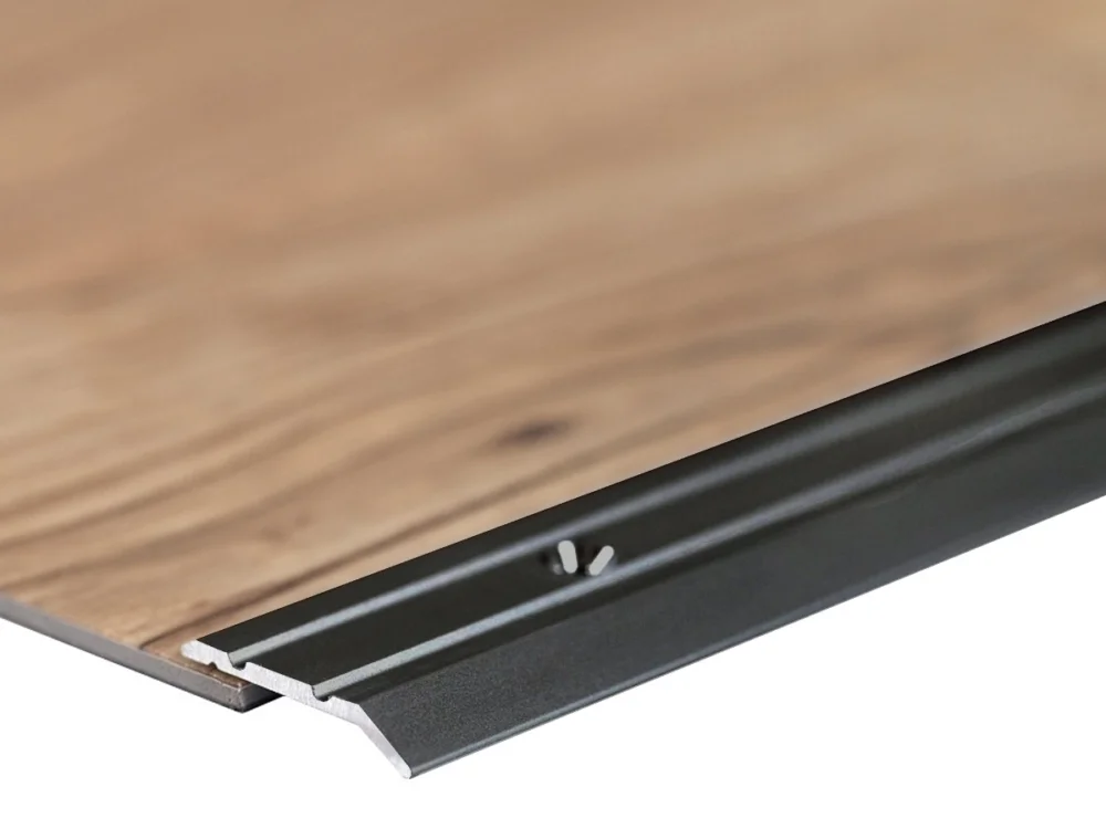 Značkový Ukončovací lišta šroubovací Profilteam do 8 mm – Bronz E03, 39 × 2700 mm