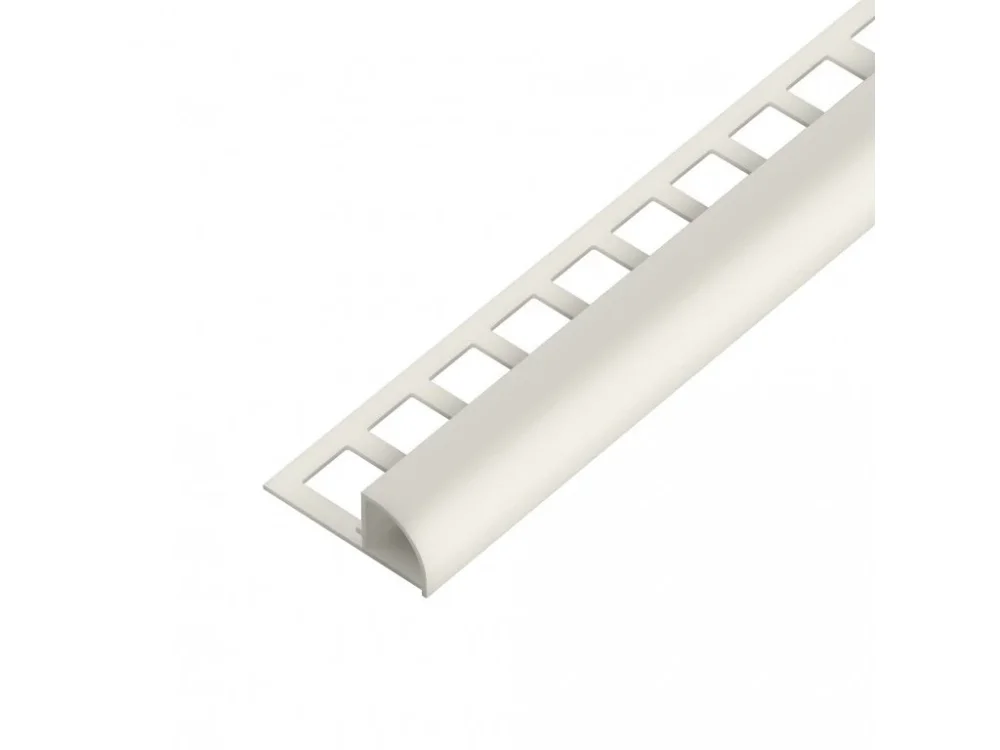 Značkový ACARA SP15/1 ukončovací lišta C, s vymezovačem, PVC krémová, 10 mm, 2,5 m AAPU1024/V