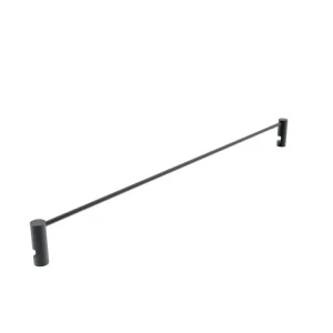 Značkový NIMCO UNIX ČERNÁ Ohrádka k poličce, 40 cm UNC 1001S-40-90