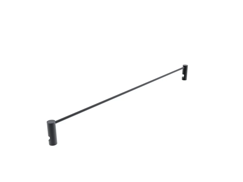 Značkový NIMCO UNIX ČERNÁ Ohrádka k poličce, 40 cm UNC 1001S-40-90