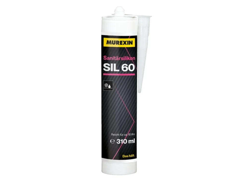 Značkový MUREXIN Silikon sanitární SIL 60 310ml