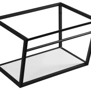 Značkový SKA konzole spolicí 600x400x460mm, černá mat