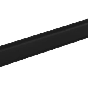 Značkový CHANEL dekorační lišta mezi zásuvky 634x70x20 mm, černá mat