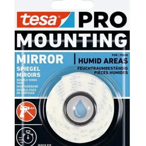 Nízká Cena TESA PRO MOUNTING MIRROR lepicí páska 19mm, 1,5m, bílá