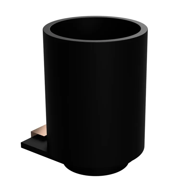 ?asově Omezené BEMETA GALLA nástěnný pohárek, ?erná, gold copper