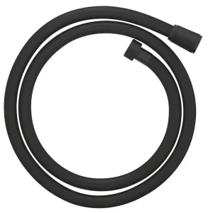 Poslední ?ance GROHE SILVERFLEX sprchová hadice 1250 mm, hladká, TwistStop, AntiFold, plast, phantom black
